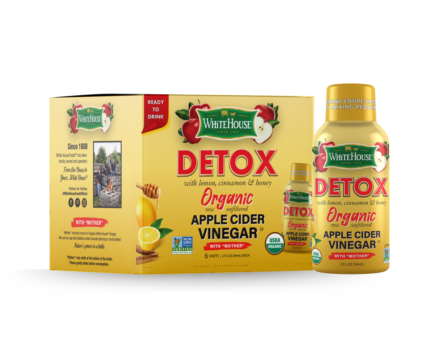 Organic Detox Shots 6pk