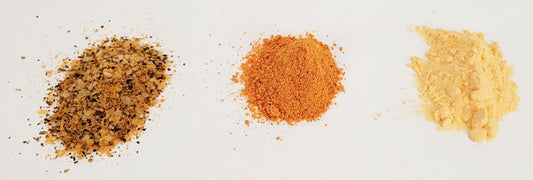 Popcorn Flavor Trio – Cheddar, Farmhouse Salt & Sriracha – Seasonings for Snacks – (3 × 3.5 oz Jars)