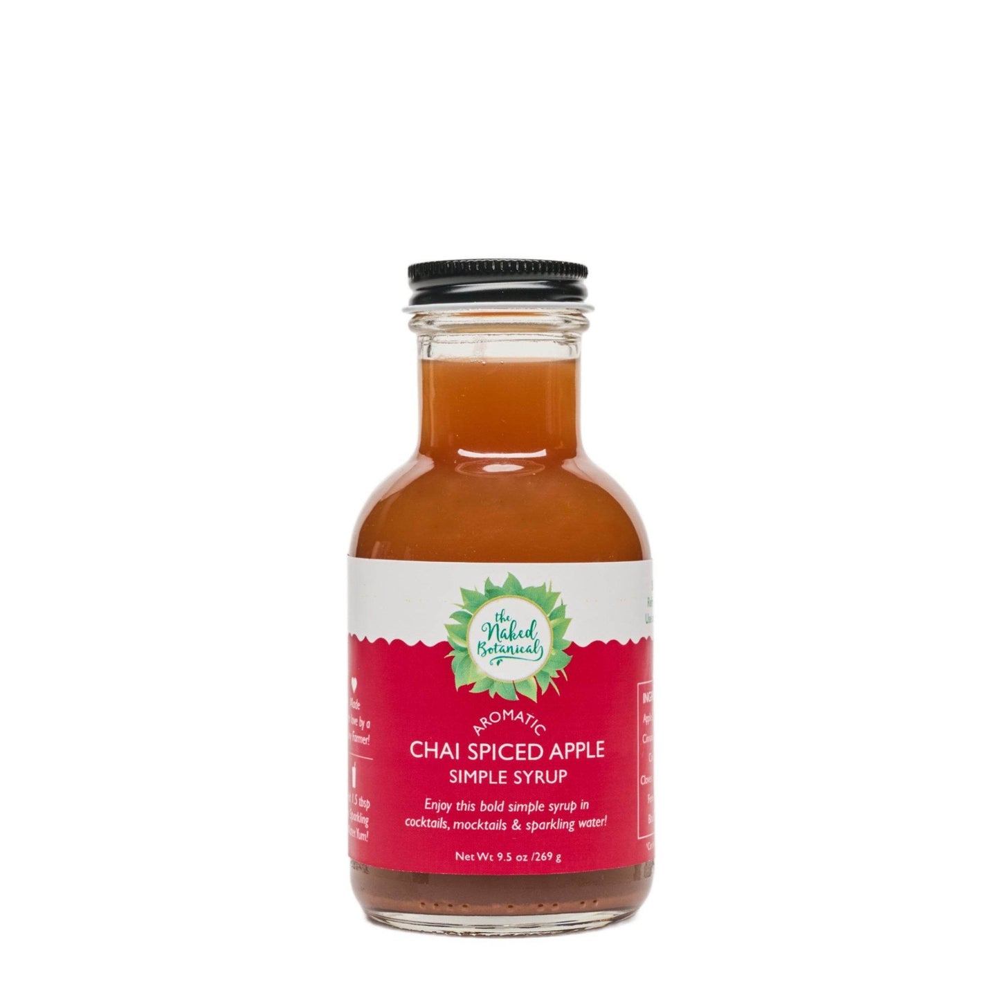 Chai Spiced Apple Simple Syrup - The Naked Botanical