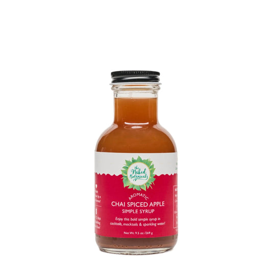 Chai Spiced Apple Simple Syrup - The Naked Botanical