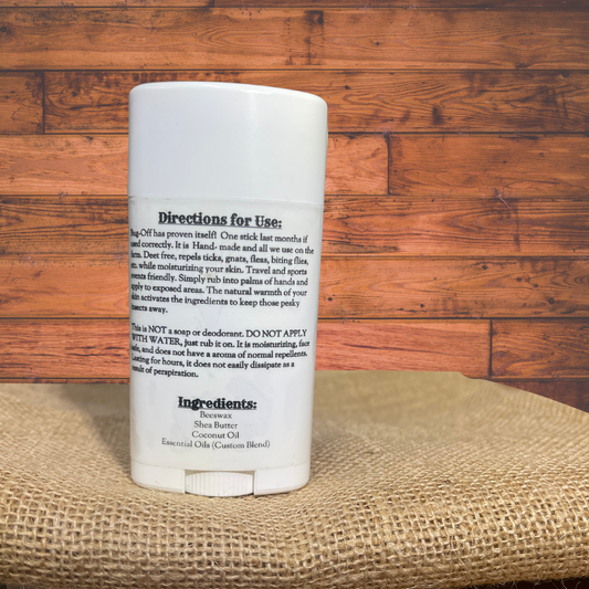 Bug Off Goat Milk Soap – Gentle Goat Milk Base with Natural Essential Oils – Outdoor Protection and Everyday Skin Care Bar