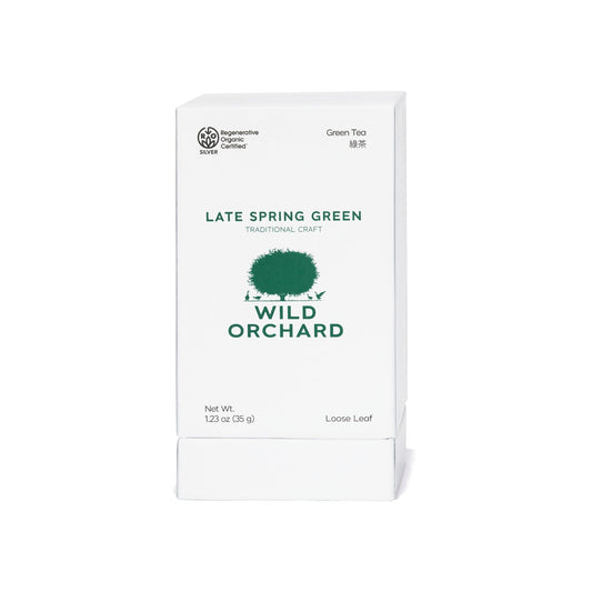 Late Spring Green – Organic Loose Leaf Green Tea – Delicate Fresh Leaf Flavor for Afternoon Brew