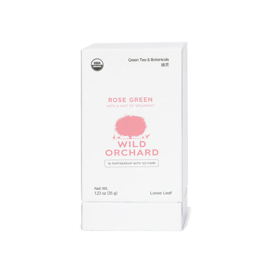 Rose Green – Organic Loose Leaf Green Tea – Floral Uplift and Antioxidant Boost