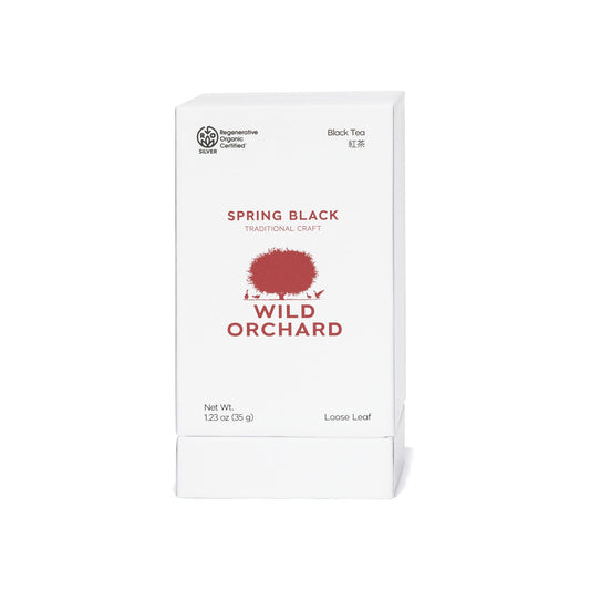 Spring Black – Organic Loose Leaf Black Tea – Bold Morning Brew with Farm to Cup Quality