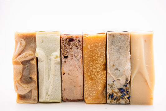 Wildflower Goat Milk Soap – Light, Floral Bar with Farm-Fresh Milk – (1 Bar)