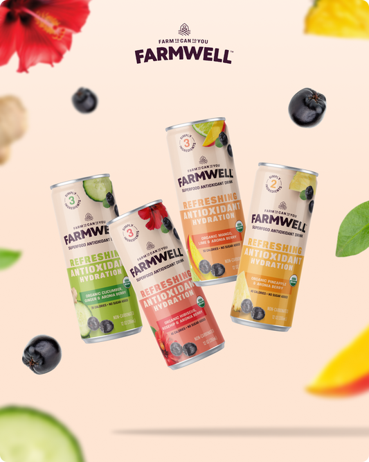 Antioxidant-Rich Drink Variety Pack – Clean, Crisp Flavors for Everyday Hydration – 12 Cans