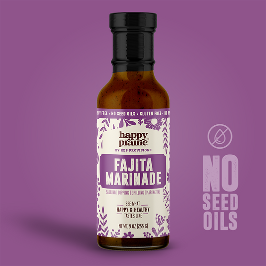Fajita Marinade – Zesty, Regenerative Blend – Seed Oil Free for Grilling – (Bottle)