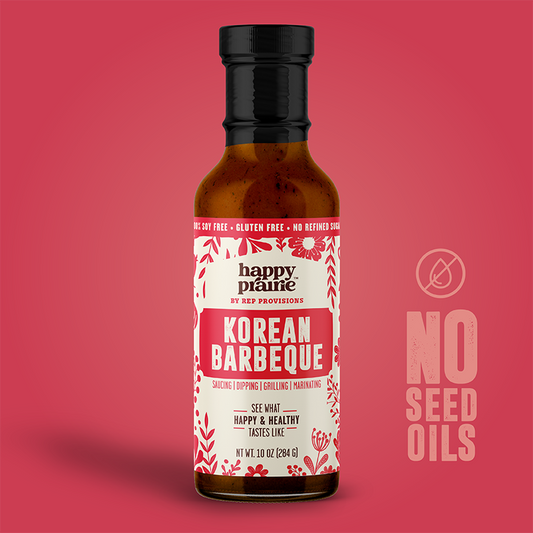 Korean BBQ Sauce – Sweet-Savory, Regenerative Blend – Made Clean – No Seed Oils – (Bottle)