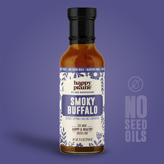 Smoky Buffalo Sauce – Regenerative Recipe, Bold Heat & Clean Ingredients – (Bottle)