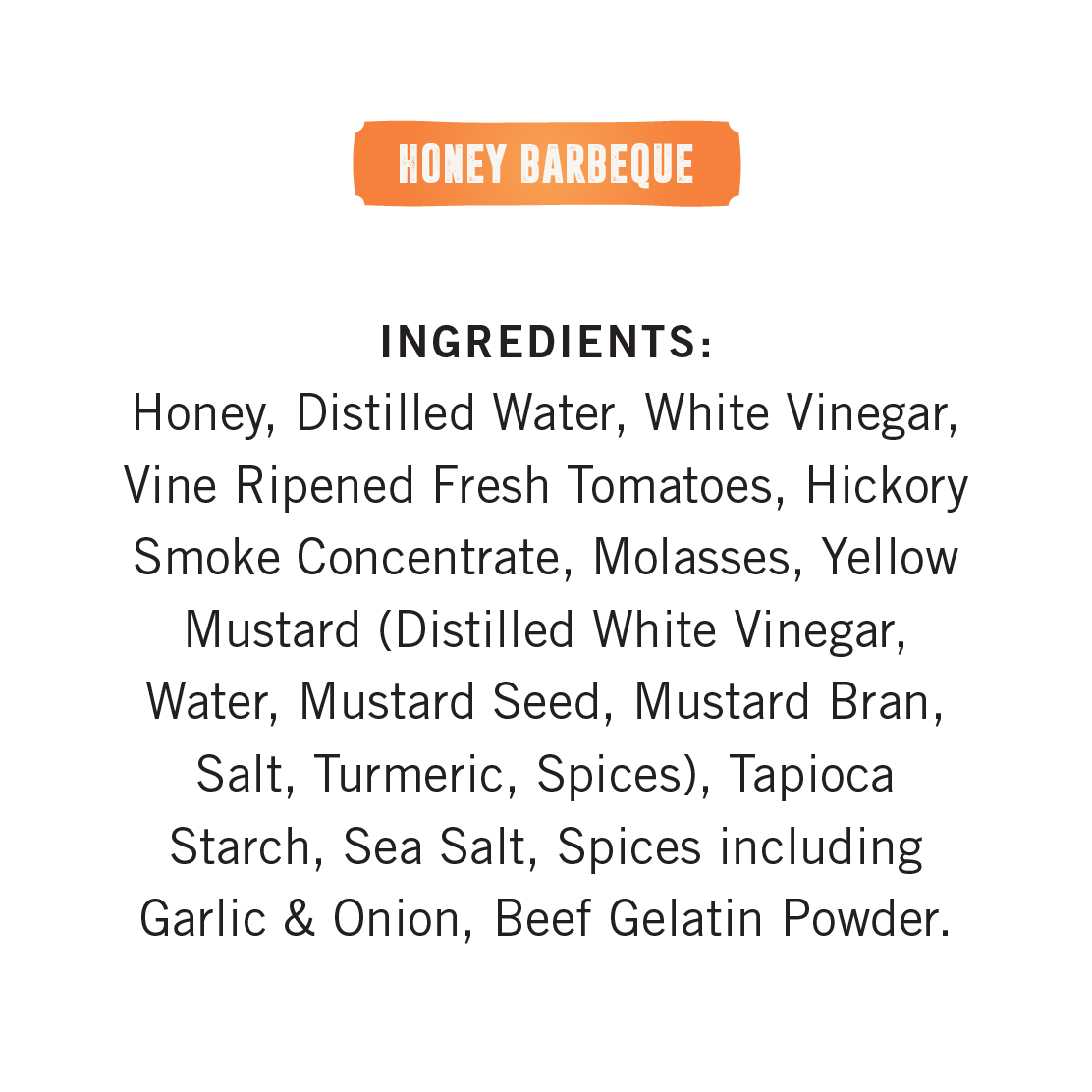 Honey BBQ Sauce