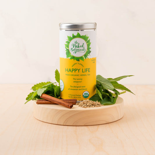 Happy Tummy, Happy Life Herbal Tea - The Naked Botanical