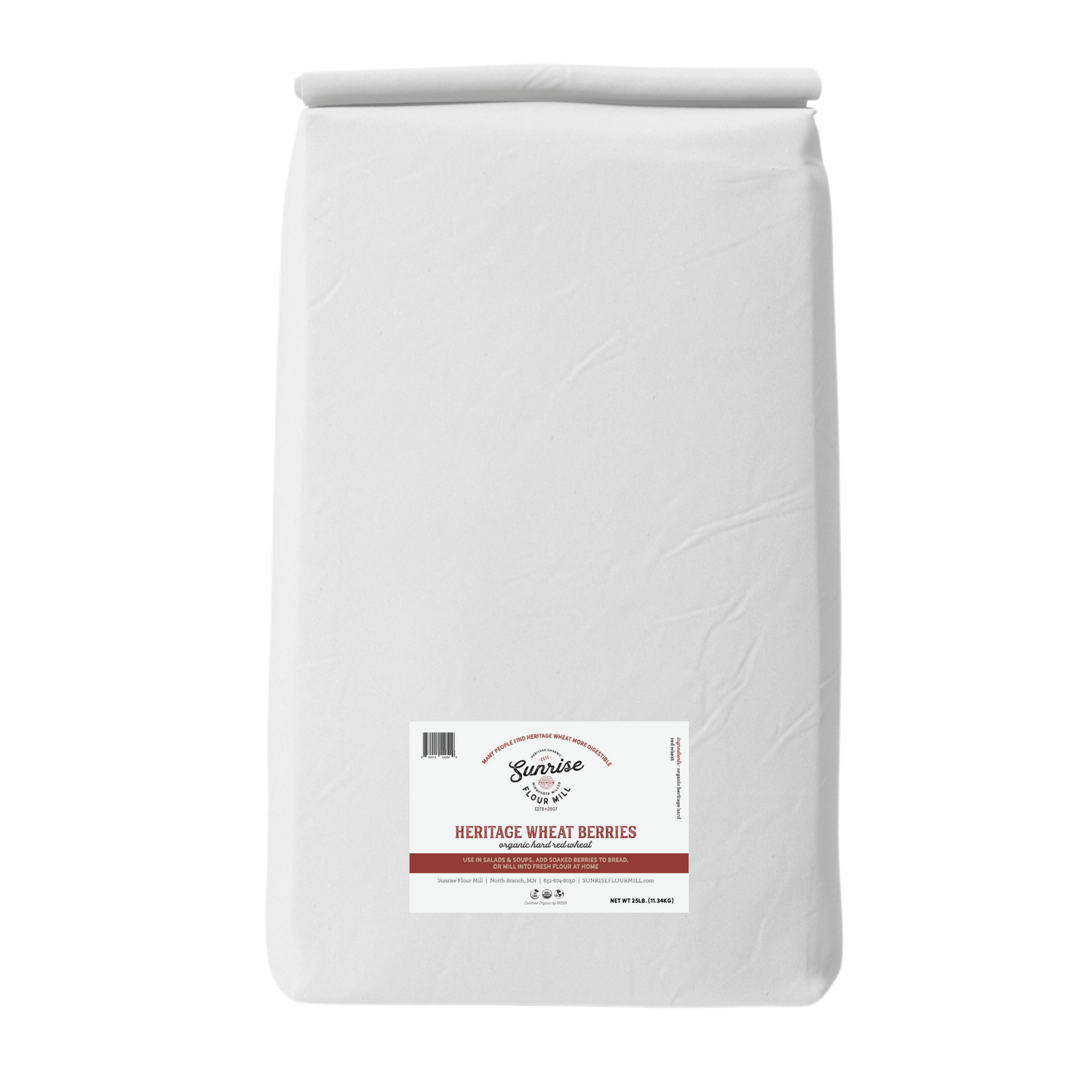 Heritage Hard Red Wheat Berries