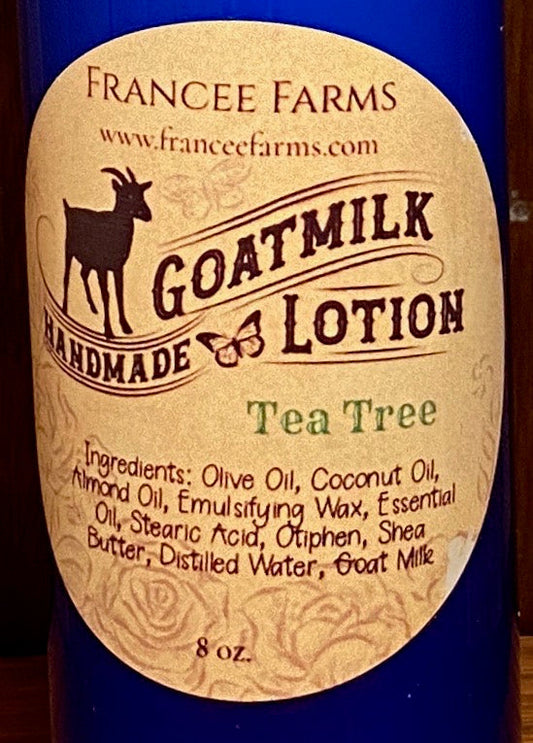 Goat Milk Lotion – Mini 4 oz – Farm-Made with Goat Milk Vitamins A & D for Soft, Hydrated Skin