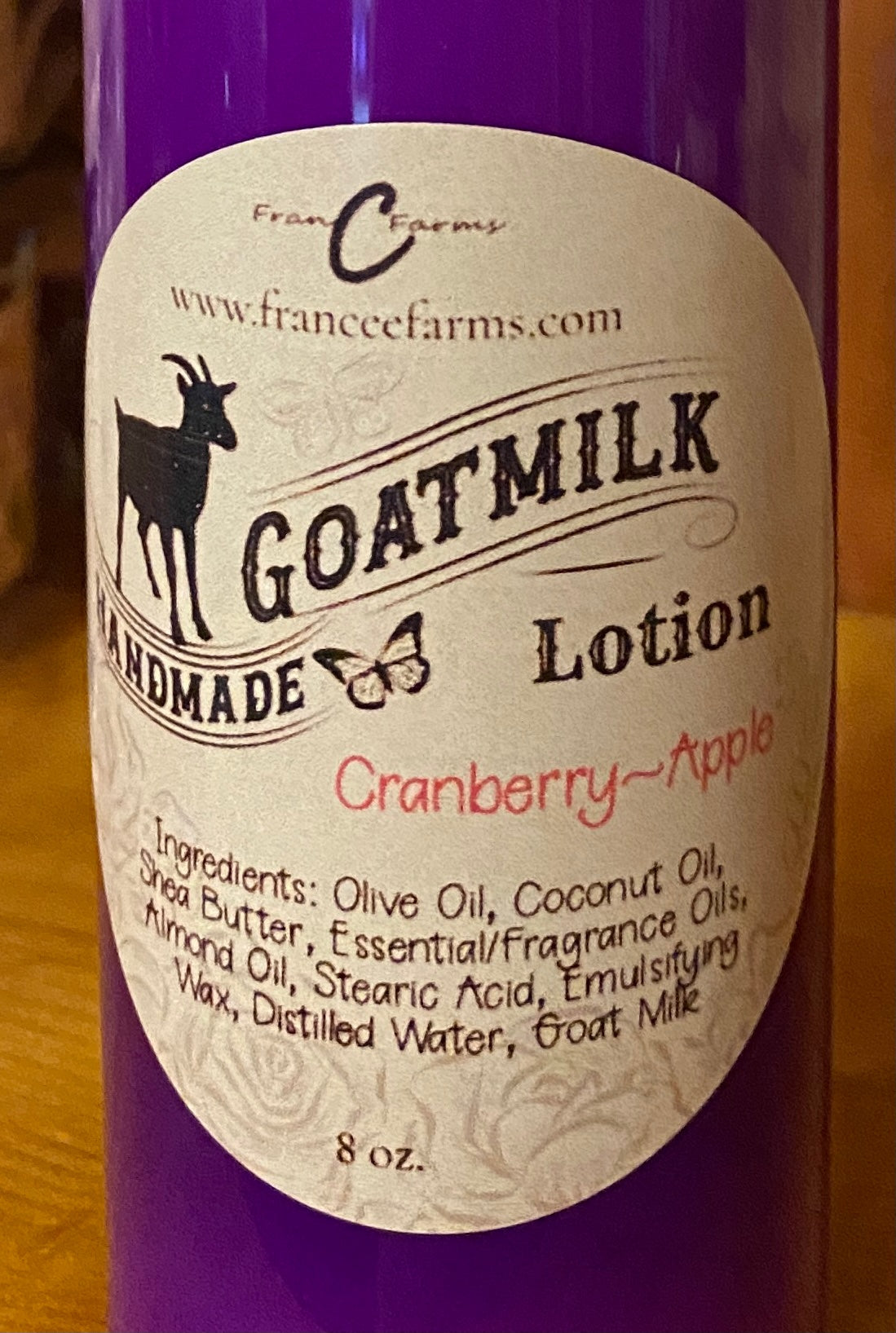 Goat Milk Lotion (Tall - 8oz)