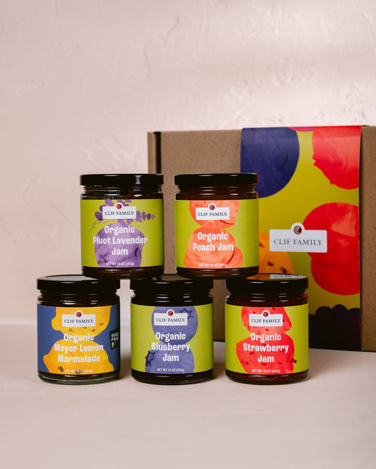 Organic Jam Sampler – Six Small-Batch Preserves with Citrus, Berries & Spiced Fruit – 6 Pack