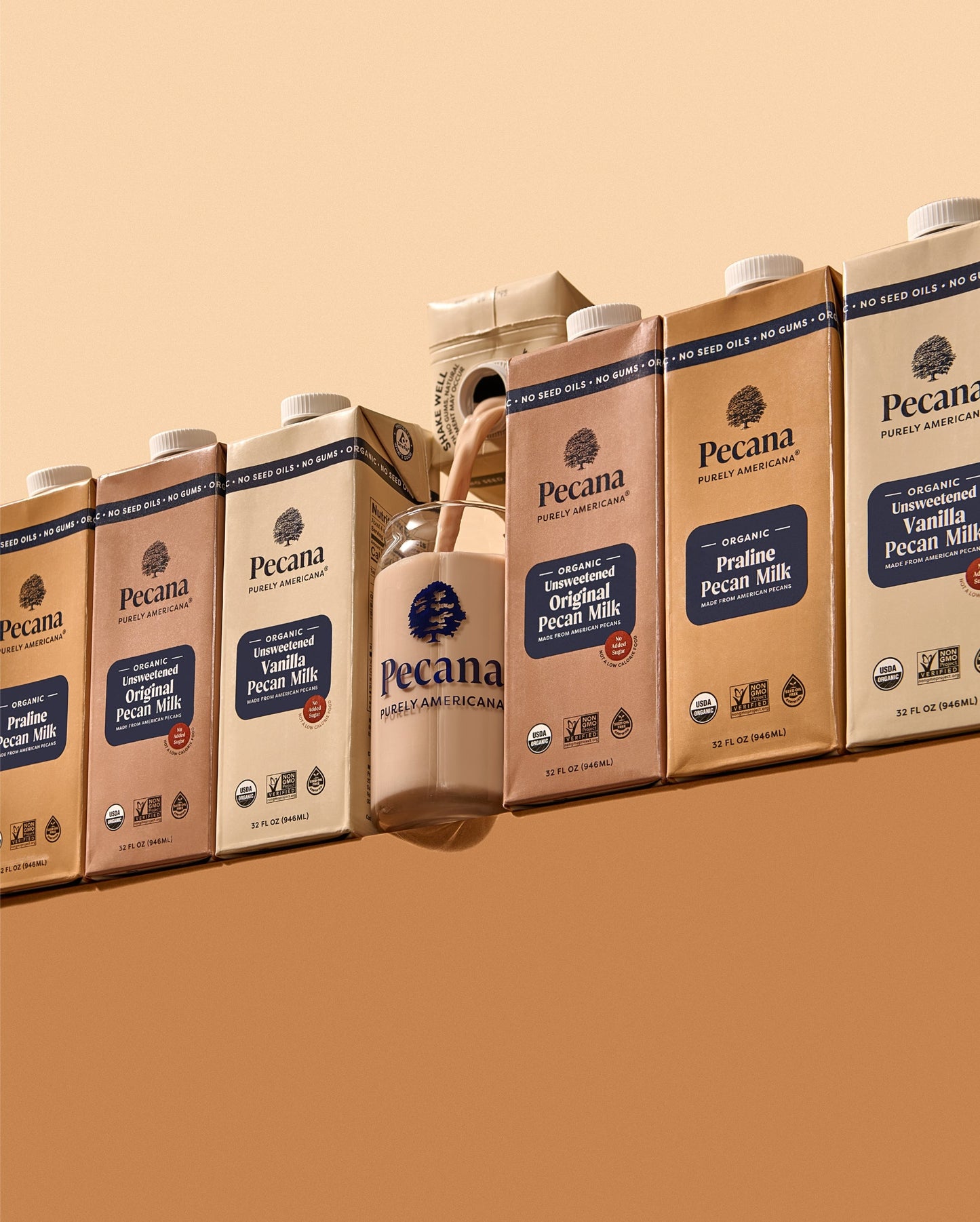 Organic Pecan Milk Sampler 3 Pack