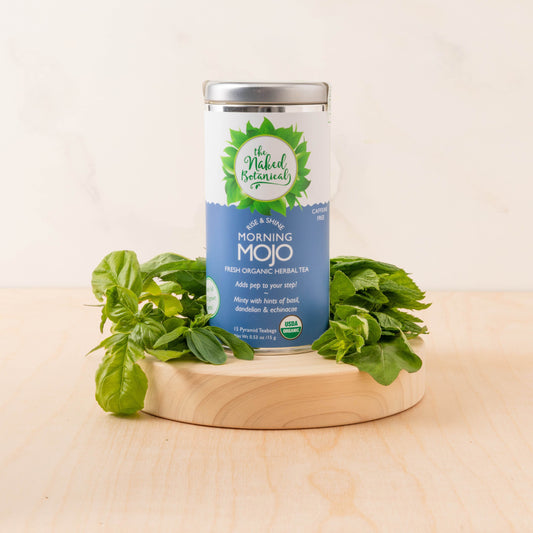 Morning Mojo Herbal Tea - The Naked Botanical