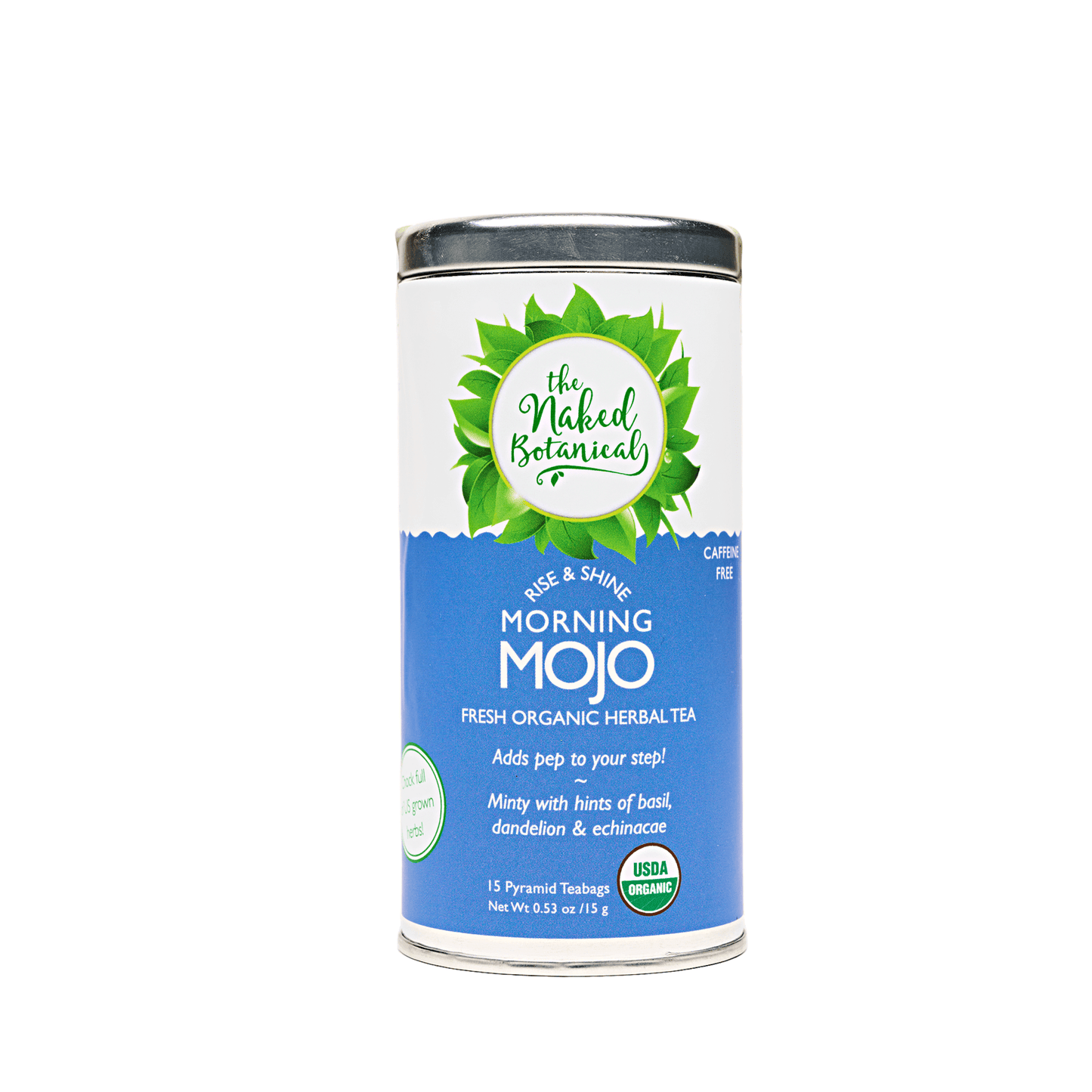 Morning Mojo Herbal Tea - The Naked Botanical