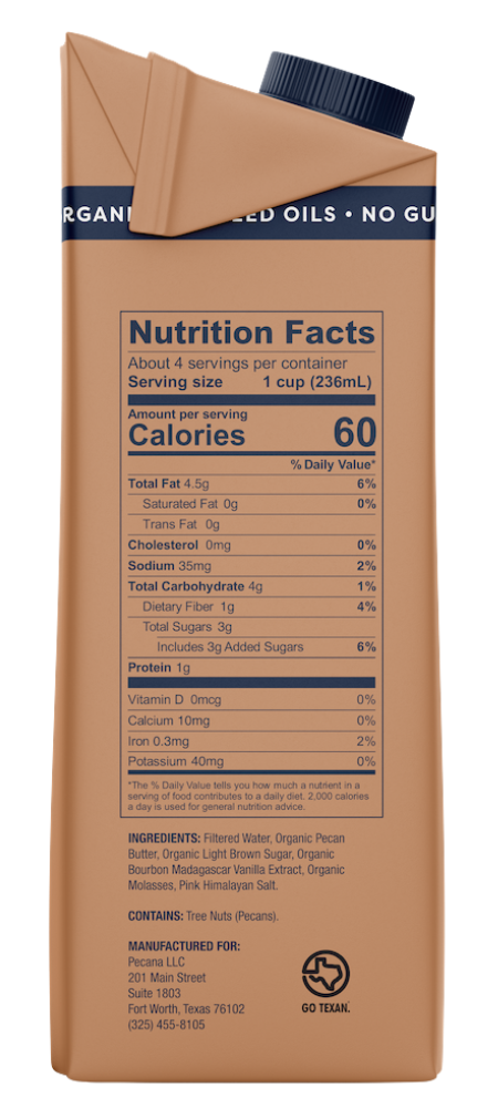 Organic Praline Pecan Milk 3 Pack