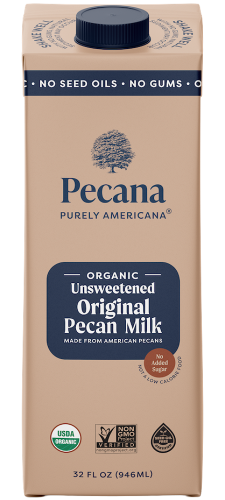 Organic Unsweetened Original Pecan Milk 3 Pack