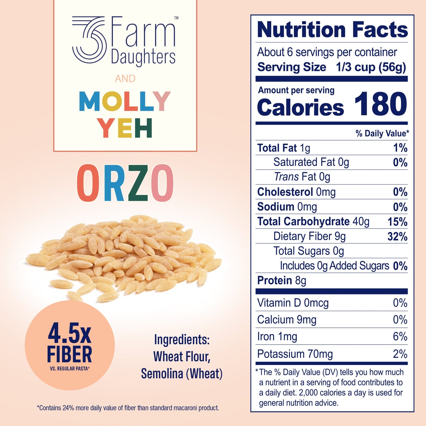 3FD x MOLLY YEH ORZO
