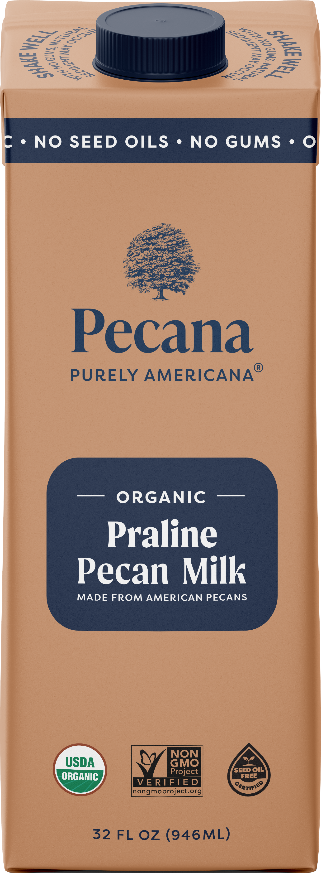 Organic Praline Pecan Milk 3 Pack