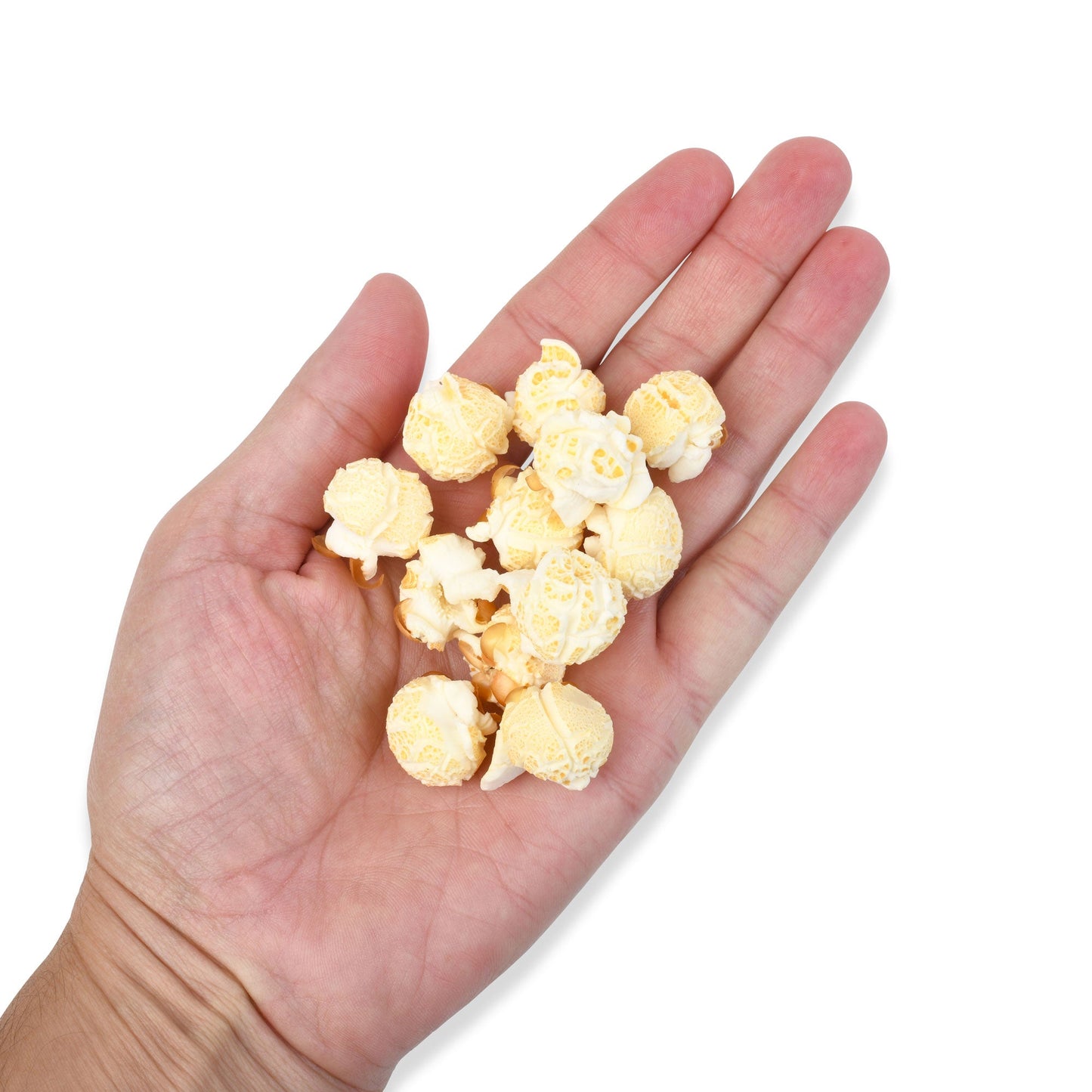 4lbs - Two 2lb Tubs; 1 each White Butterfly Hulless and Yellow Mushroom Popcorn Kernels