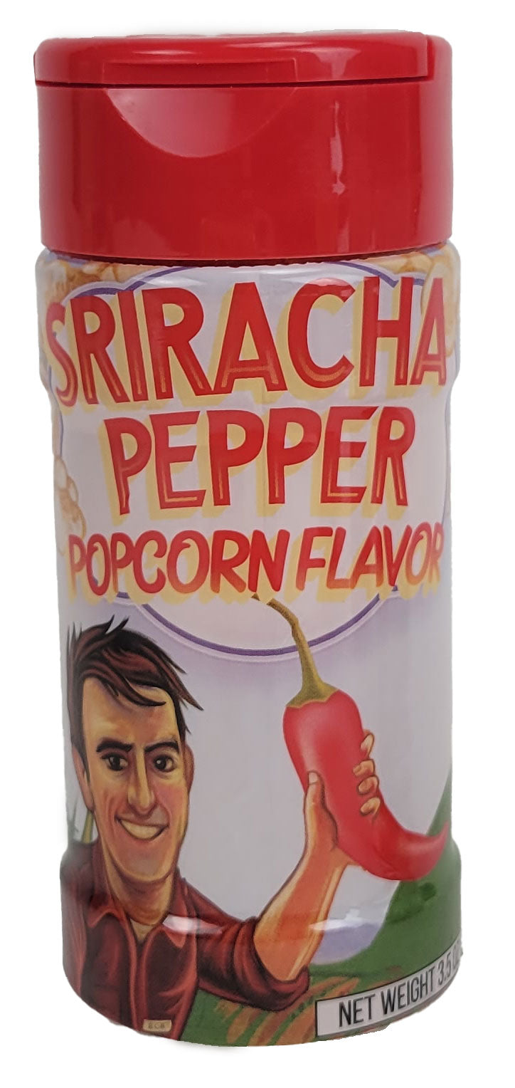 Sriracha Pepper Seasoning Popcorn Flavor Jar