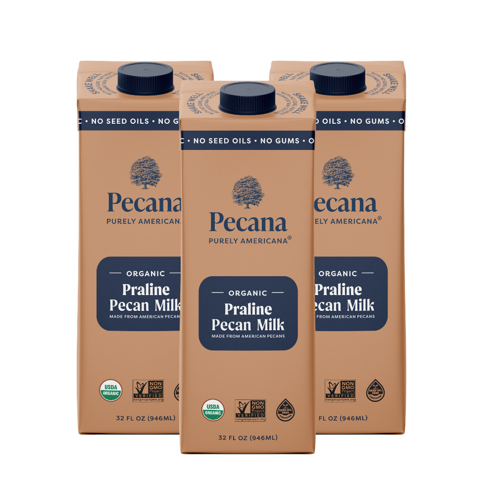 Organic Praline Pecan Milk 3 Pack