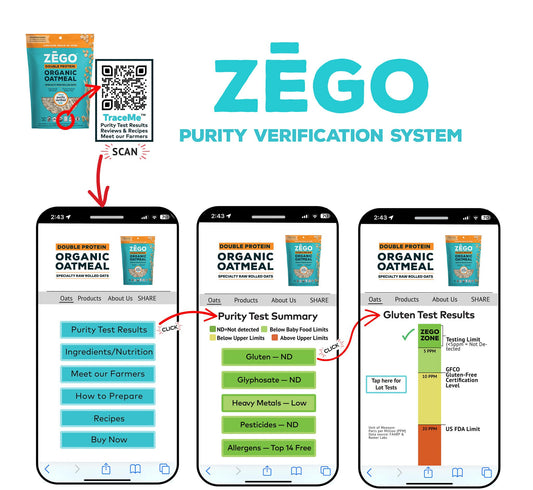 Organic Gluten Free Oats (14oz bag)