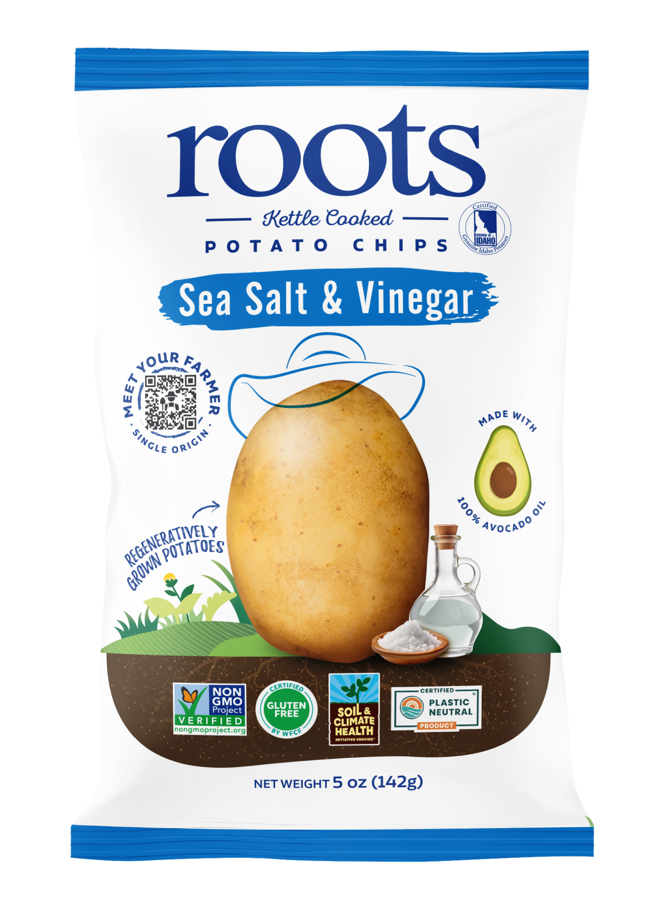 Sea Salt and Vinegar (12-5oz Bags)