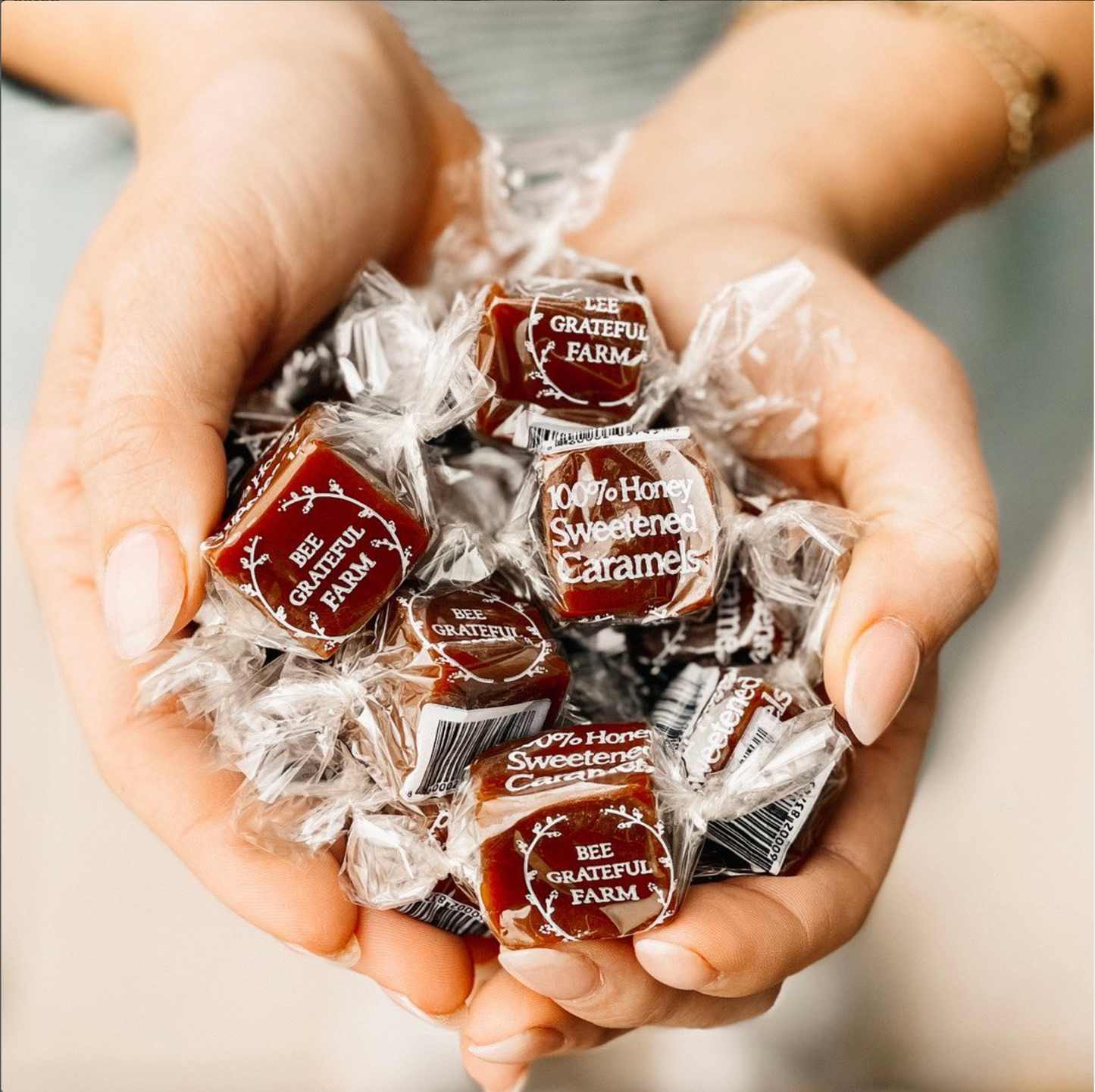 Chocolate Peanut Crunch Honey Caramel Bites (10pc)
