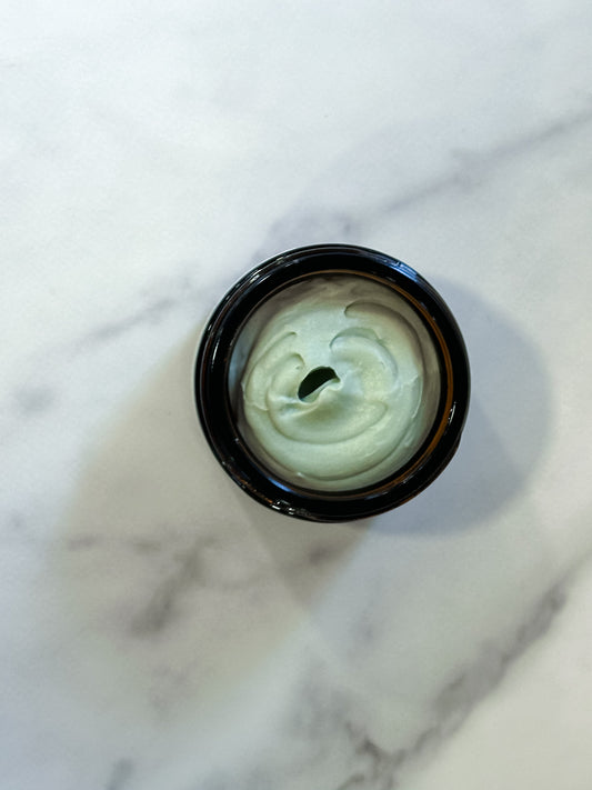 Soothe face cream infused with lavender and calendula grown on Willow Moon Farm