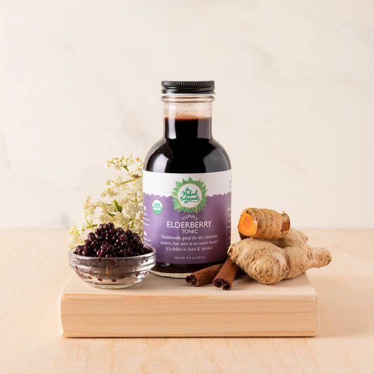 Elderberry Ginger Turmeric Tonic - The Naked Botanical