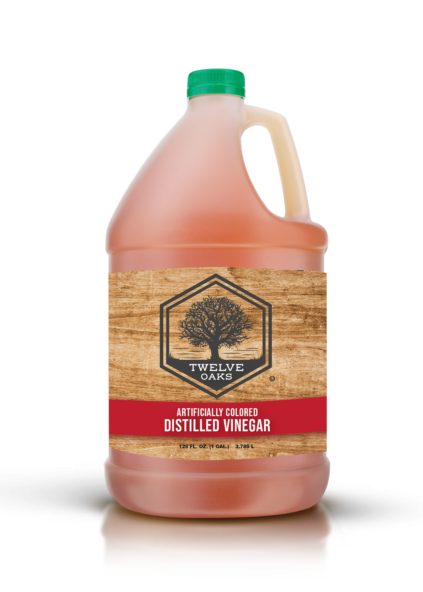 128oz Twelve Oaks Colored Distilled Vinegar