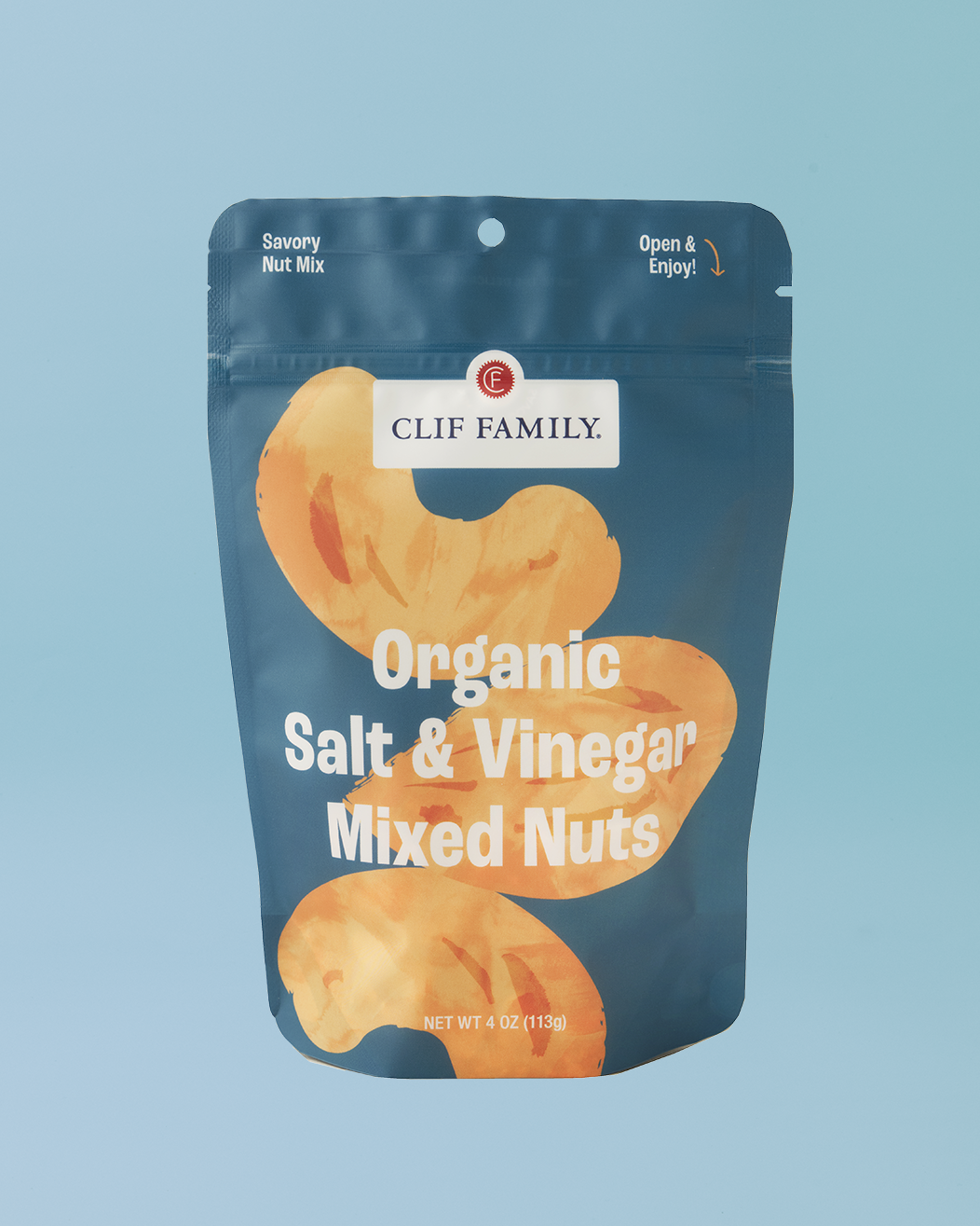 Organic Salt & Vinegar Mixed Nuts – Bold Snack for Wine Pairing, Salads & Charcuterie