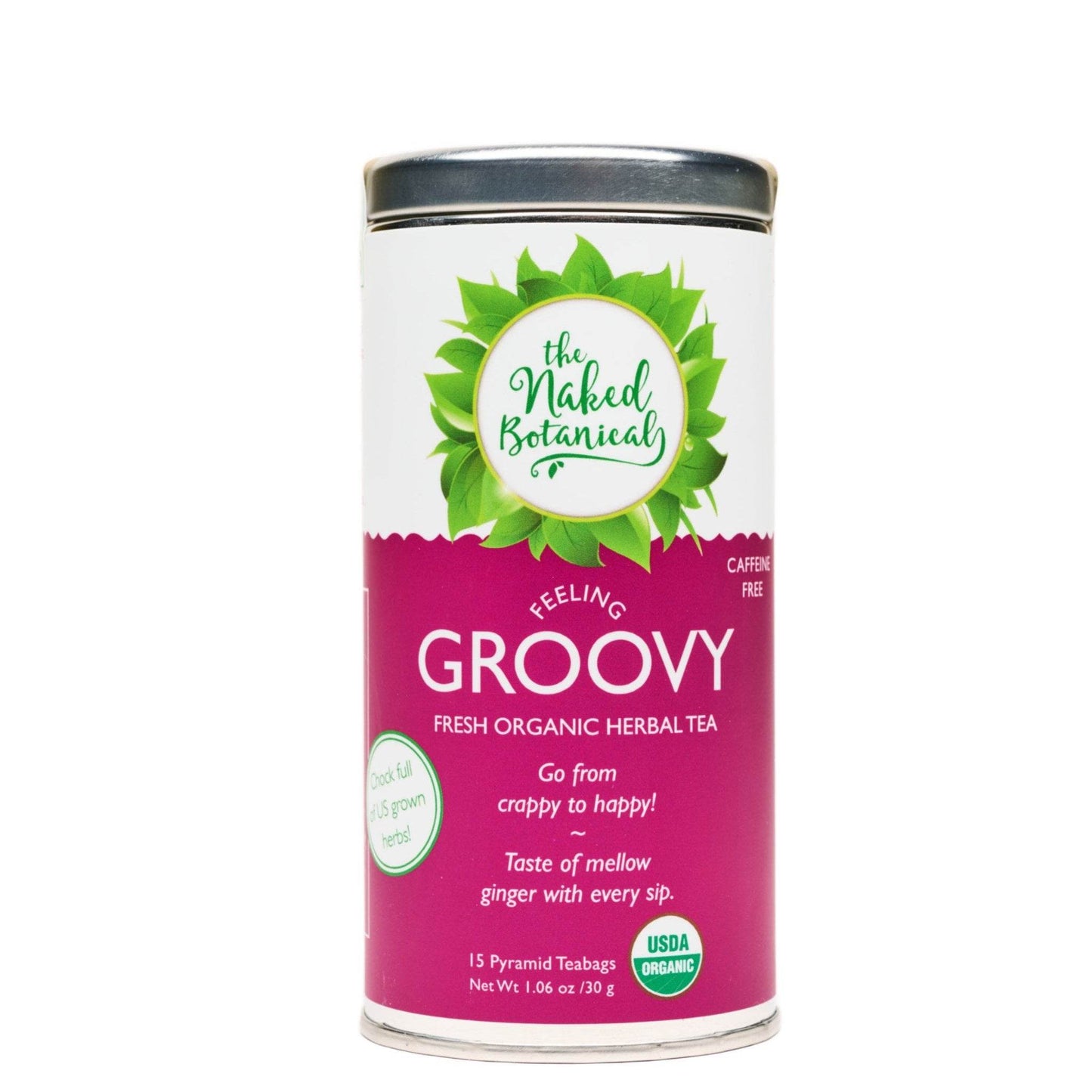 Feeling Groovy Herbal Tea - The Naked Botanical