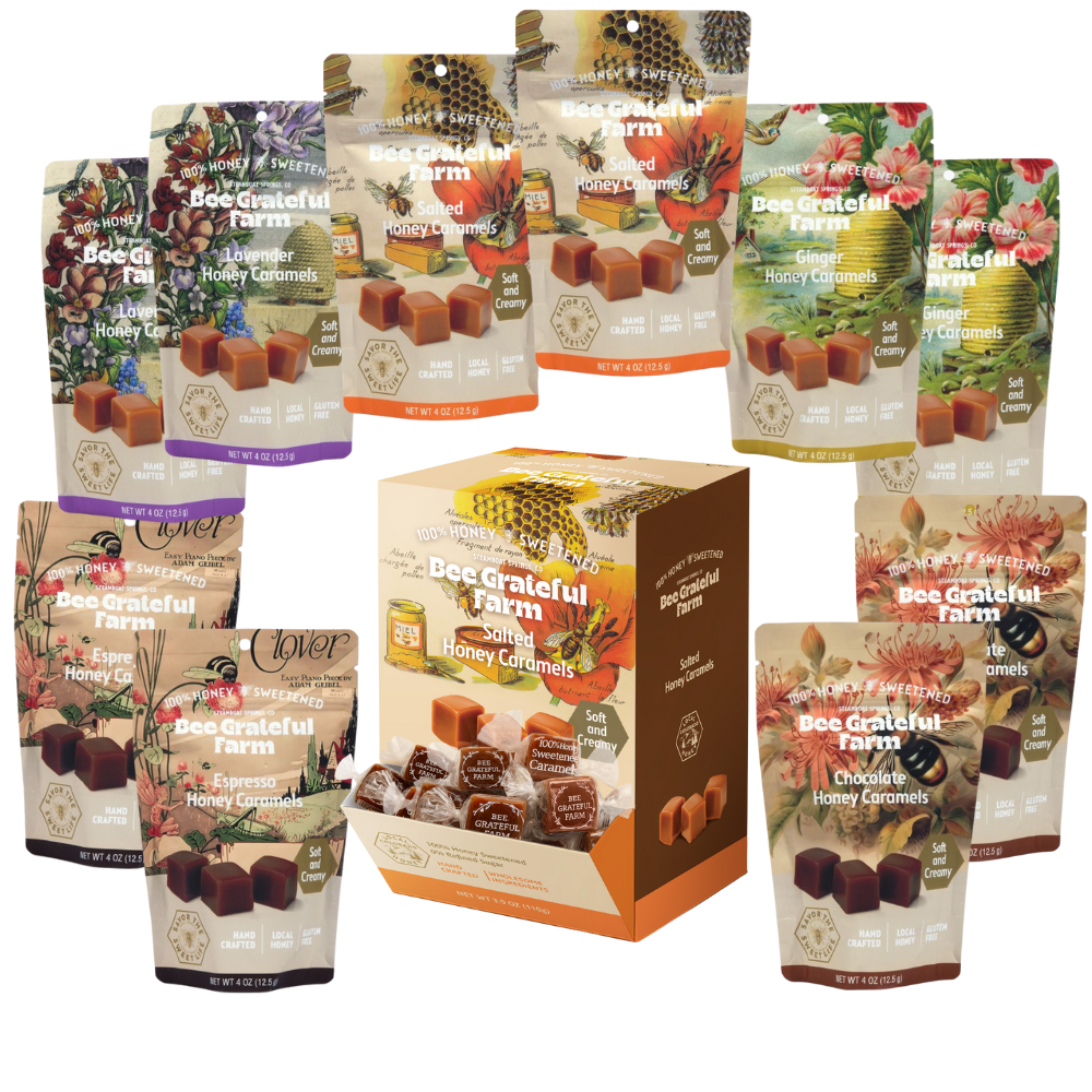 Golden Giver's Caramel Collection (10 Bags + 1 Box)