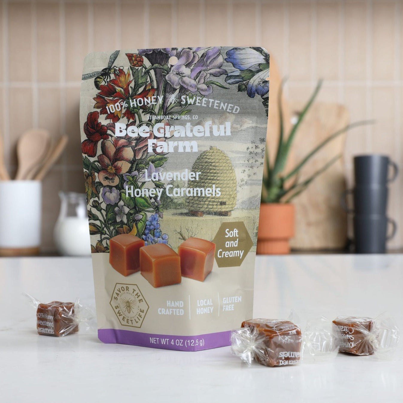 Case - 100% Honey Sweetened Caramels (12 units)