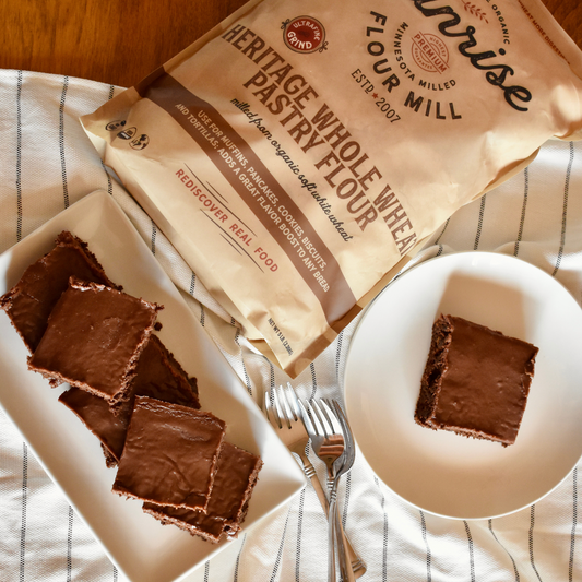 Heritage Whole Wheat Pastry Flour – Organic White Sonora, Unifine Milled & 100% Whole Grain