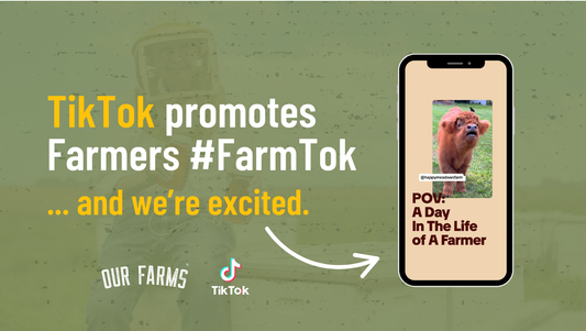 TikTok promotes Farmers #FarmTok ...and we're excited.