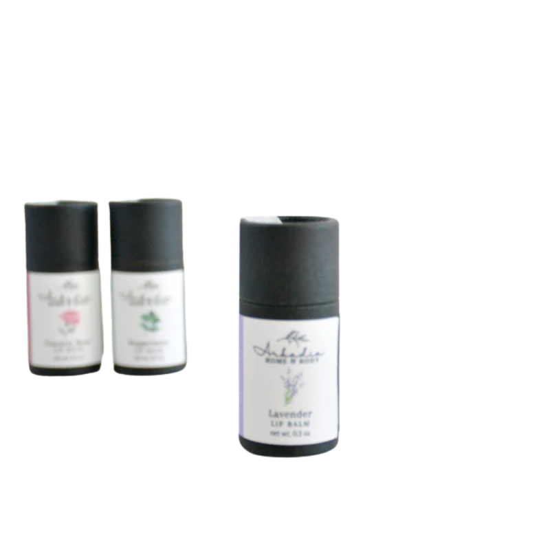 Natural Lip Balm – Nourishing Beeswax & Oils – Simple, Clean Lip Care – (Tube)