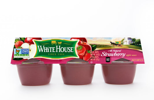 Strawberry Apple Sauce 6pk Cups