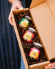Solar Grown™ Honey Trio – Hibiscus, Hot & Raw Varieties of Sustainable Honey – 3 Pack