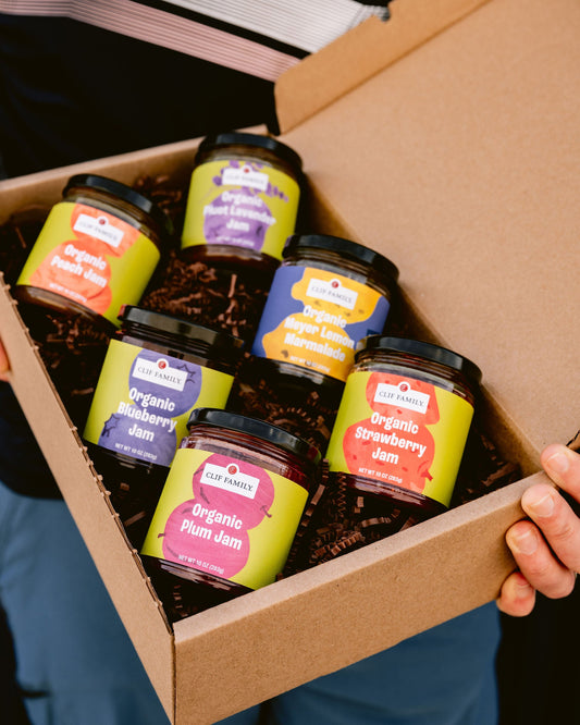 Organic Jam Sampler – Six Small-Batch Preserves with Citrus, Berries & Spiced Fruit – 6 Pack