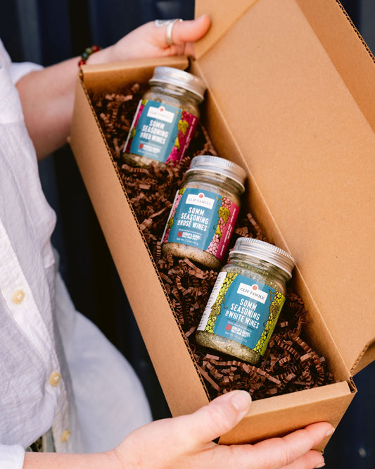 Somm Seasoning Trio – Gourmet Spice Blends Perfect for Cooking, Grilling & Wine Pairing – 3 Jar Collection