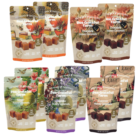 Honey Caramels Gift Givers Delight (10 Bags)