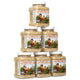 Six Pack of 1lb Tubs White Butterfly Popcorn Kernels