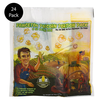 Popcorn Machine Portion Packets with Coconut Oil and Salt