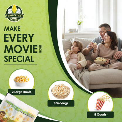 Popcorn Machine Portion Packets with Coconut Oil and Salt